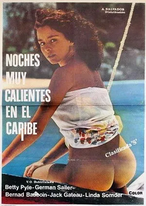 Portada de Noches muy calientes en el Caribe