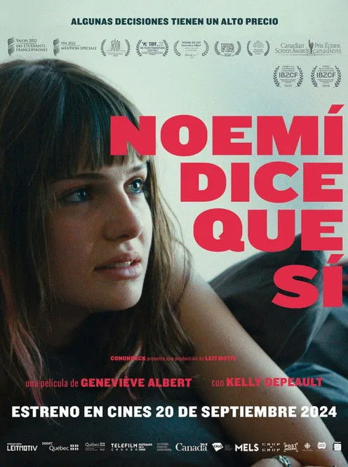 Póster de Noemi dice sí