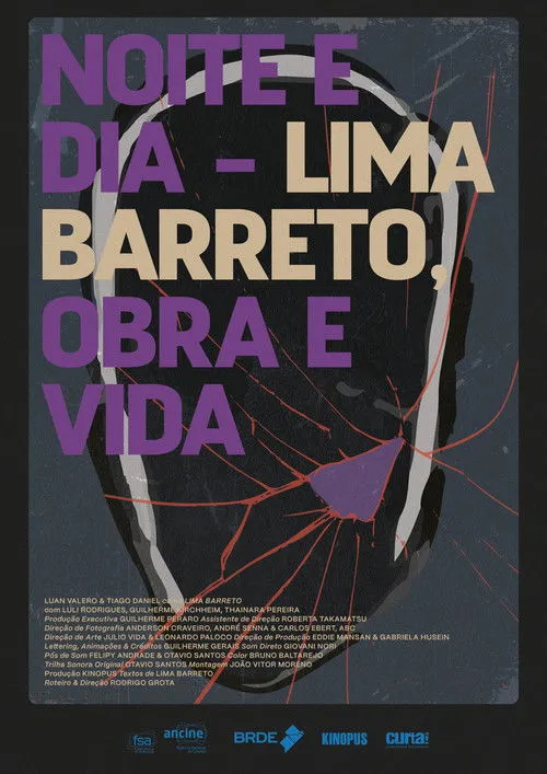 Tiago Daniel interpreta a Lima Barreto (mais novo) en Noite e Dia - Lima Barreto, Obra & Vida