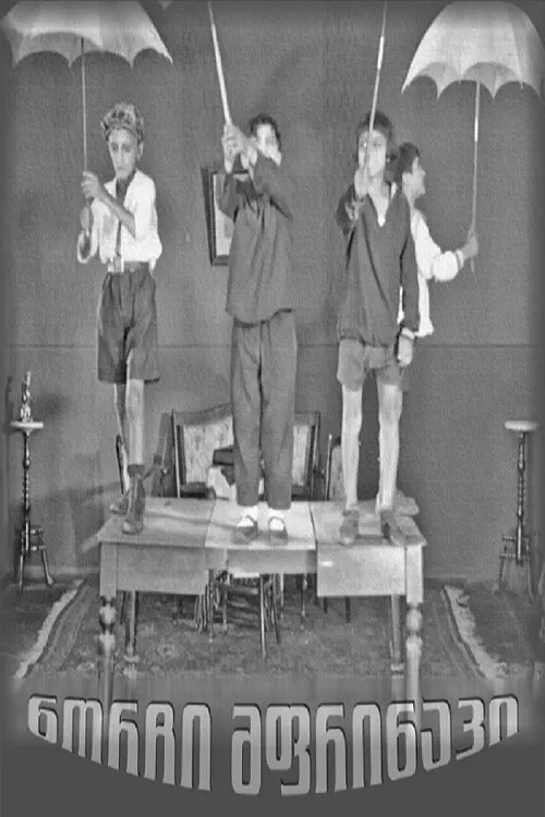 Gogi Ratiani interpreta a Gogi en ნორჩი მფრინავი