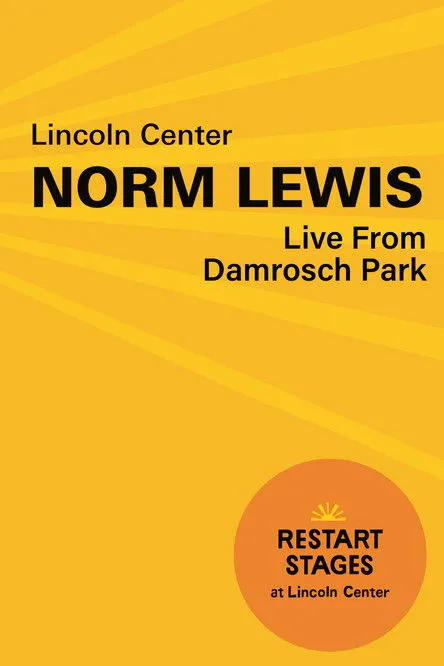Póster de Norm Lewis at Damrosch Park