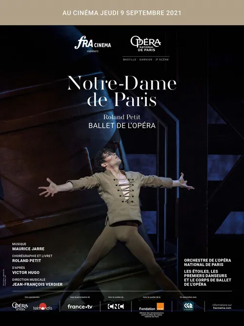 Florian Magnenet interpreta a Phoebus en Notre-Dame de Paris (Opéra Bastille)