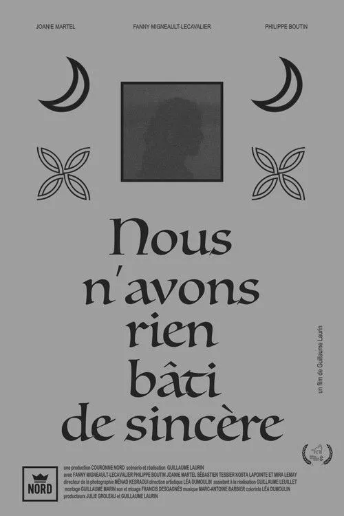 Philippe Boutin interpreta a en Nous n'avons rien bâti de sincère