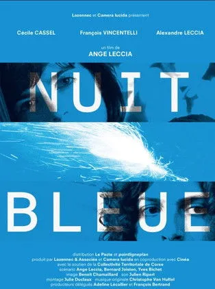 Póster de Nuit Bleue