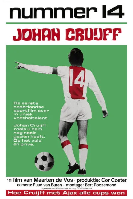 Johan Cruijff interpreta a Self en Nummer 14 Johan Cruijff