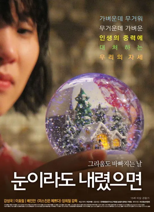 Póster de 눈이라도 내렸으면