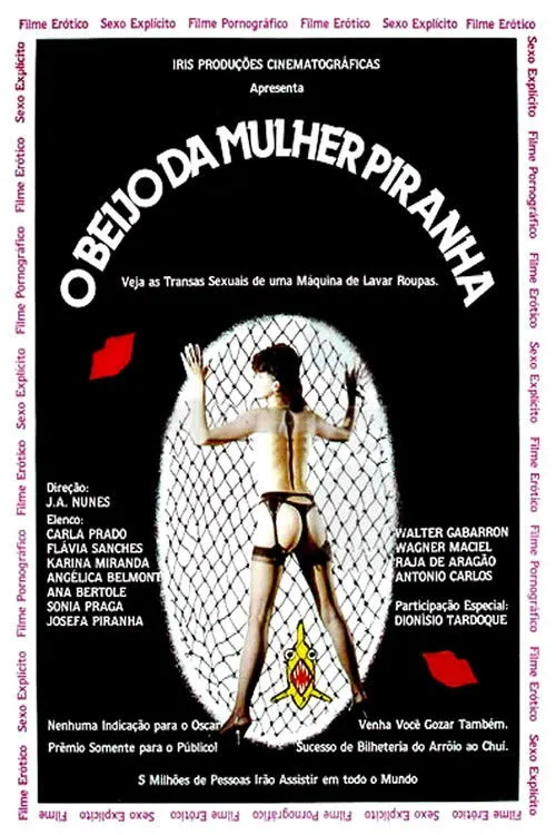 Póster de la película O Beijo da Mulher Piranha