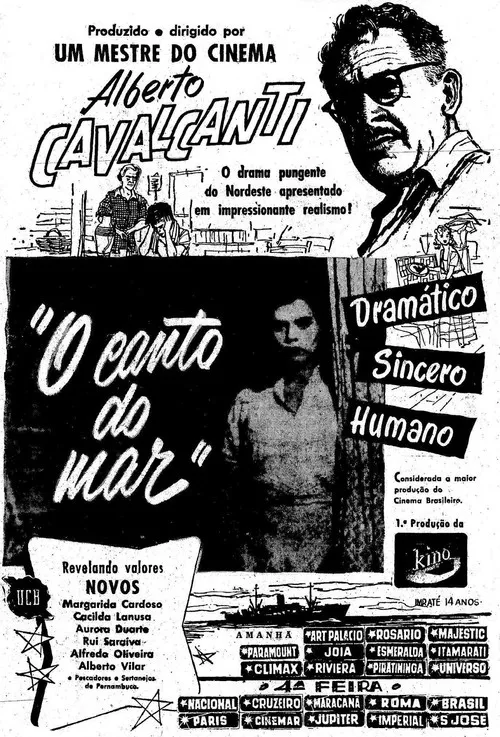 Cacilda Lanuza interpreta a en O canto do mar