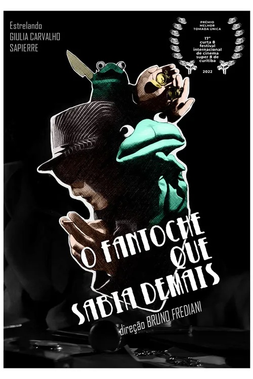 Laura Negrão interpreta a Sapierre en O Fantoche que Sabia Demais