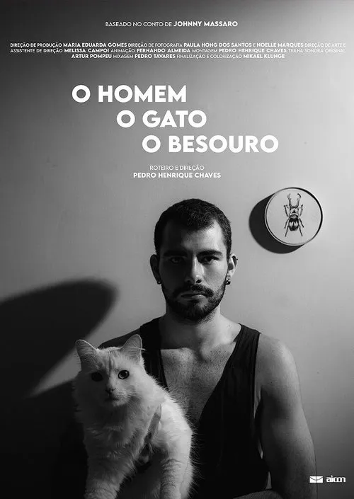 Pedro Henrique Chaves interpreta a Homem en O Homem O Gato O Besouro