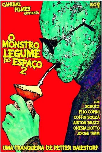 Coffin Souza interpreta a Bodegueiro en O Monstro Legume do Espaço 2