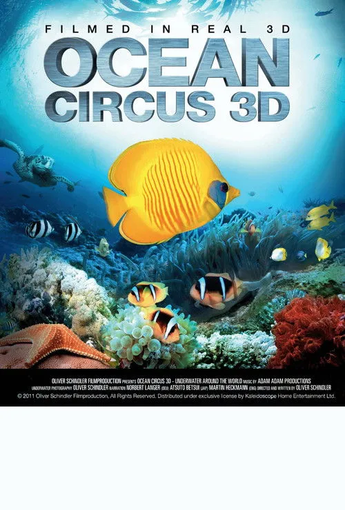 Póster de Ocean Circus 3D - Underwater Around the World