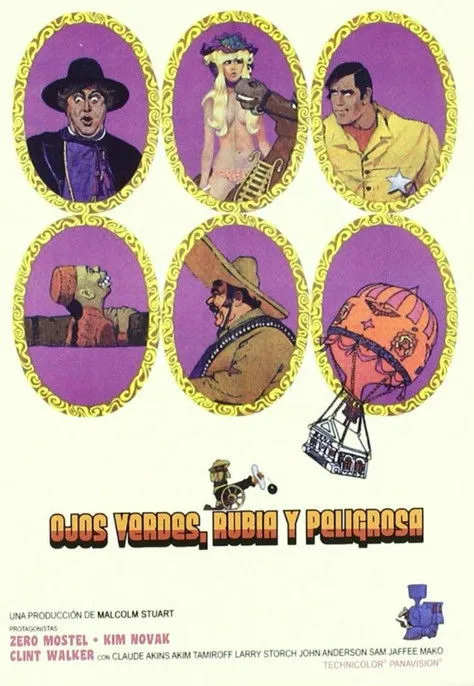 Portada de Ojos verdes, rubia y peligrosa