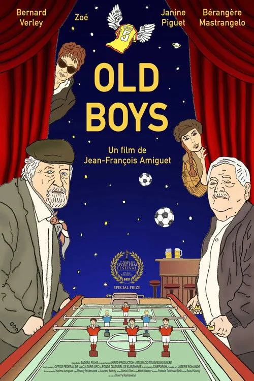 Janine Piguet interpreta a Bibi en Old Boys