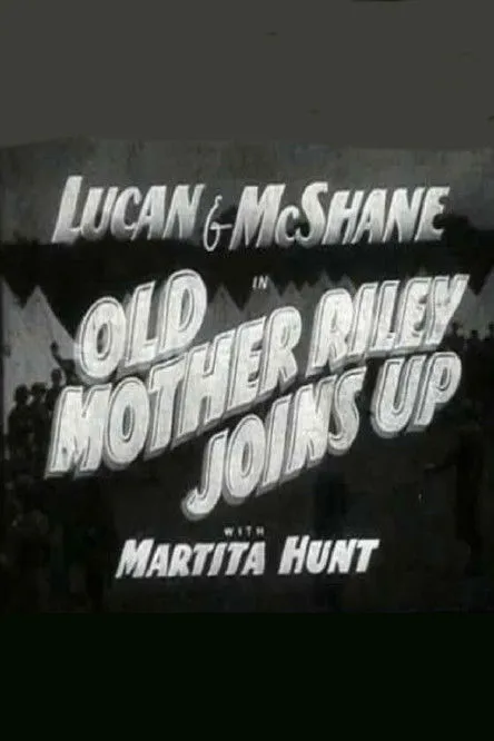 Arthur Lucan interpreta a Old Mother Riley en Old Mother Riley Joins Up