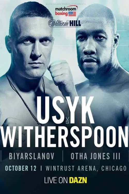 Oleksandr Usyk interpreta a  en Oleksandr Usyk vs Chazz Witherspoon