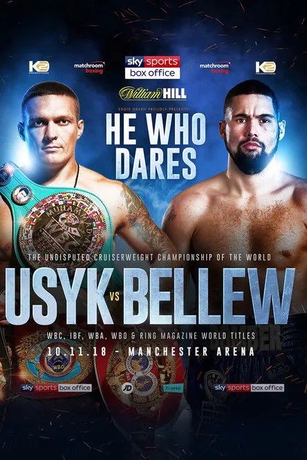 Josh Kelly interpreta a Self en Oleksandr Usyk vs. Tony Bellew