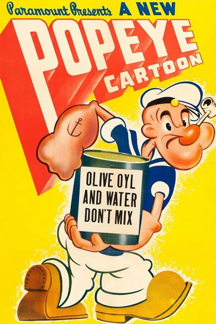 Portada de Olive Oyl and Water Don't Mix