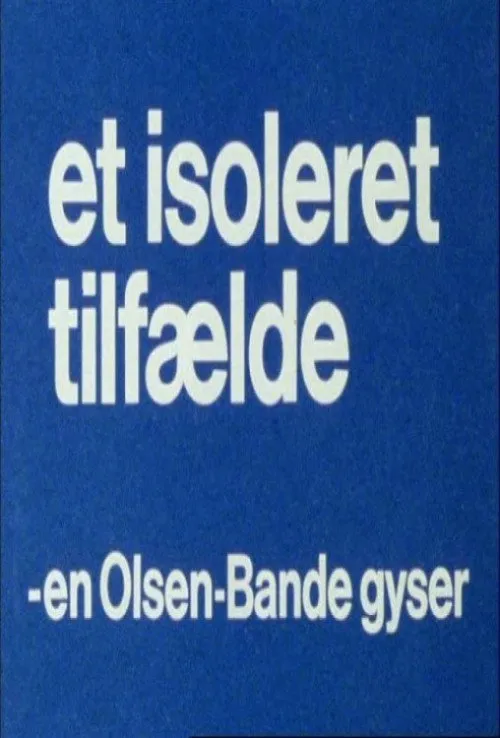 Portada de Olsen Banden Et Isoleret Tilfælde