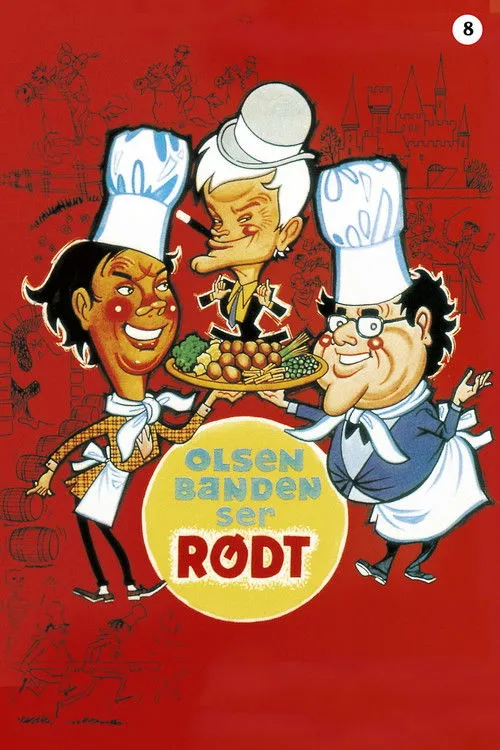 Lene Brøndum interpreta a Fie en Olsen-banden ser rødt