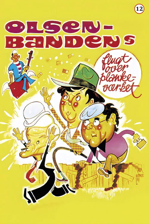 Ib Hansen interpreta a Man in Bar en Olsen-bandens flugt over plankeværket