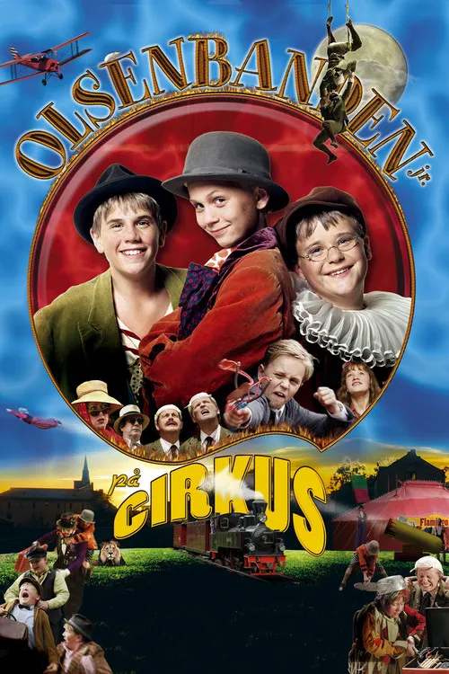 Póster de Olsenbanden Junior på cirkus