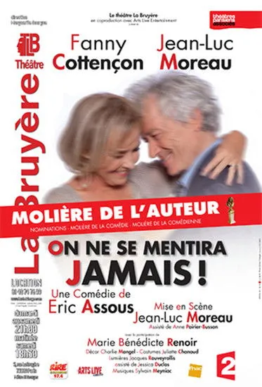 Jean-Luc Moreau interpreta a Serge en On ne se mentira jamais !