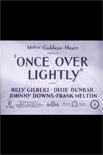 Frank Melton interpreta a Joe Stevens en Once Over Lightly