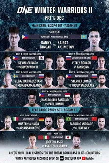 Yusup Saadulaev interpreta a Self en One Championship: Winter Warriors II