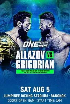 Póster de ONE Fight Night 13: Allazov vs. Grigorian