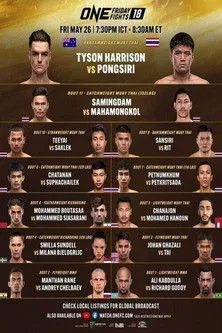 Pongsiri P.K.Saenchai interpreta a Self en ONE Friday Fights 18: Harrison vs. Pongsiri