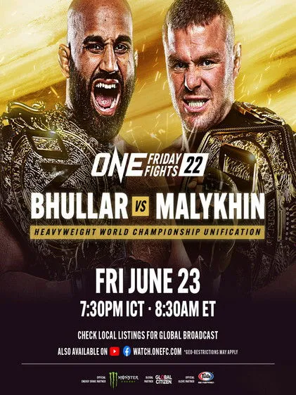 Anatoliy Malykhin interpreta a Self en ONE Friday Fights 22: Bhullar vs. Malykhin