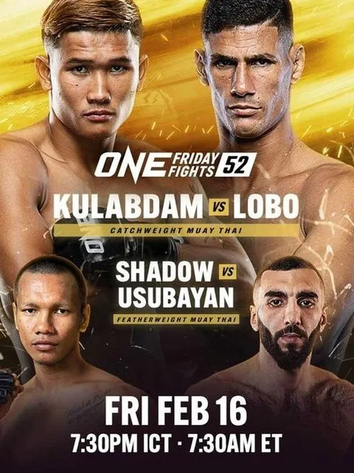 Singdomthong Nokjeanladkrabang interpreta a Self en ONE Friday Fights 52: Kulabdam vs. Lobo