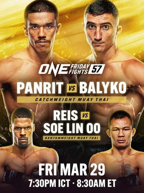 Fabio Reis interpreta a Self en ONE Friday Fights 57: Panrit vs. Balyko
