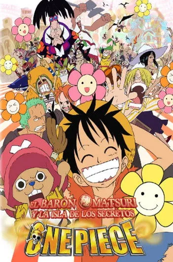 Póster de la película One Piece: El barón Omatsuri y la Isla Secreta