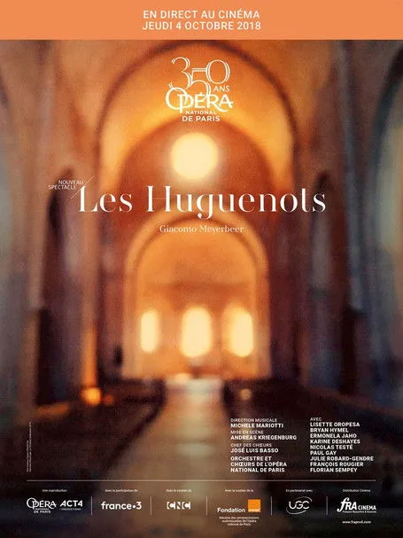 Póster de Opéra National de Paris: Meyerbeer's Les Huguenots