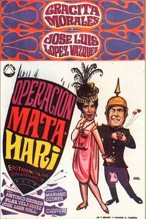 Gracita Morales interpreta a Guillermina Retuerto / Falsa Mata-Hari en Operación Mata Hari