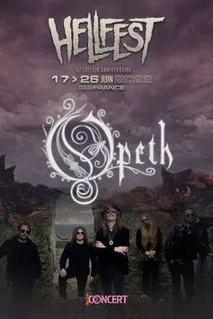 Martin "Axe" Axenrot interpreta a  en Opeth - Au Hellfest 2022