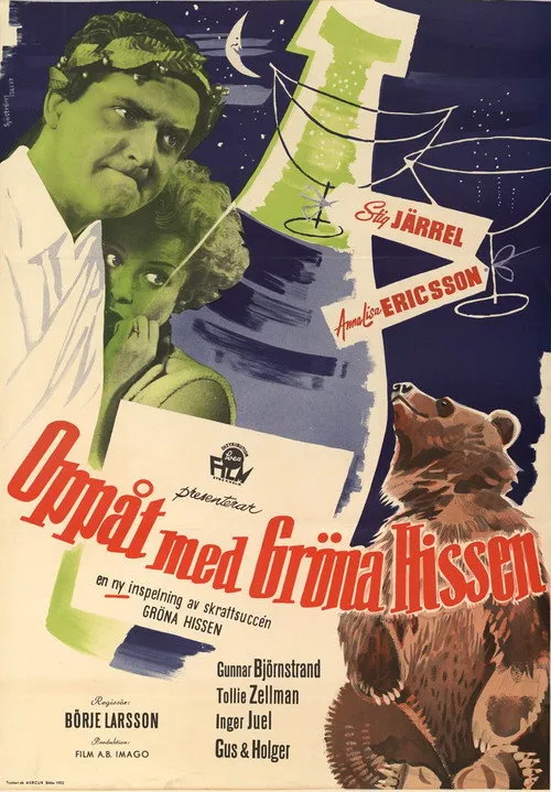 Erna Groth interpreta a Majsan en Oppåt med Gröna Hissen