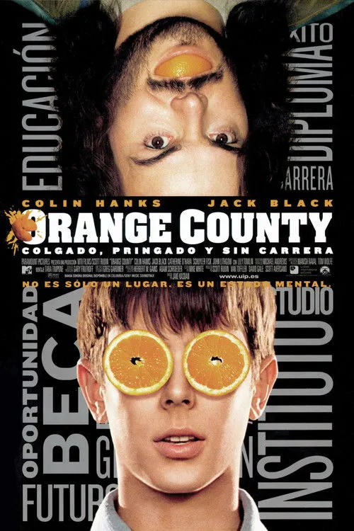 Póster de Orange County (colgado, pringado y sin carrera)