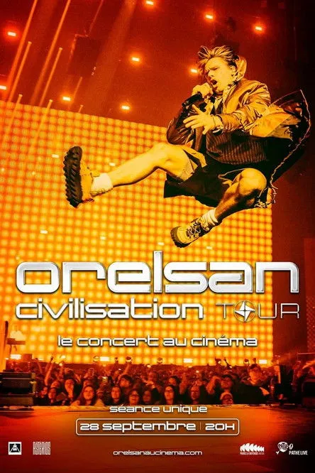 Orelsan interpreta a Self en Orelsan - Civilisation Tour au cinéma