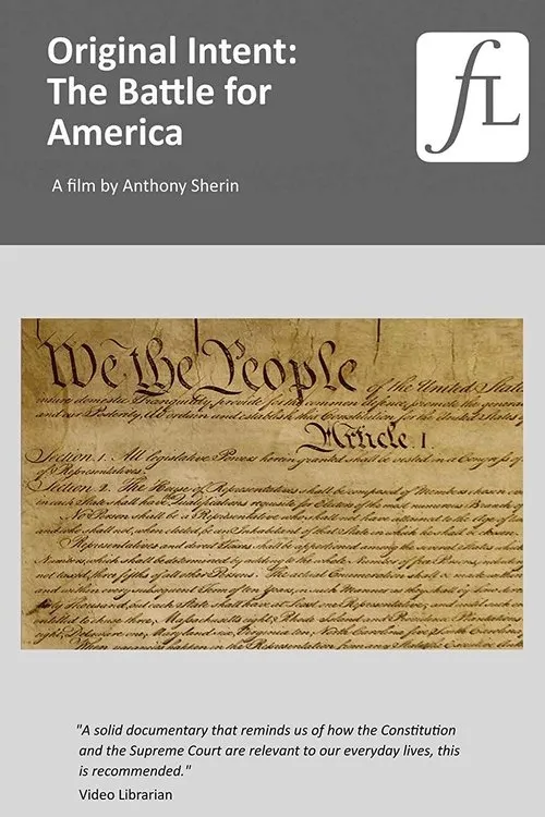 Portada de Original Intent: The Battle for America