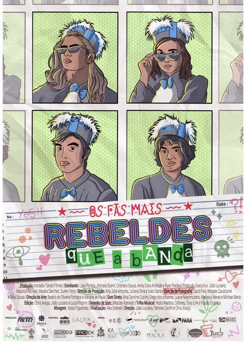 Póster de Os Fãs Mais Rebeldes Que A Banda
