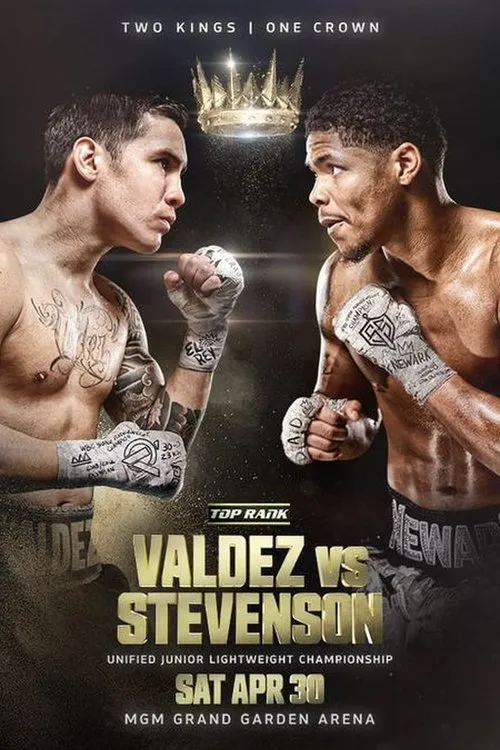 Póster de Oscar Valdez vs. Shakur Stevenson