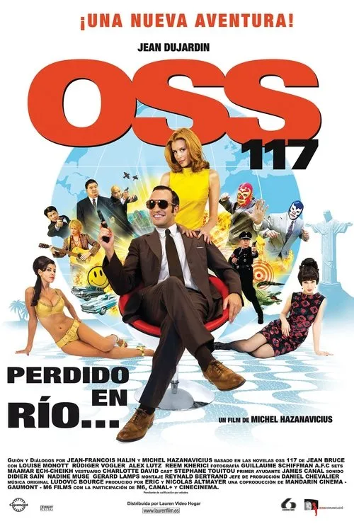 Póster de OSS 117: Perdido en Río