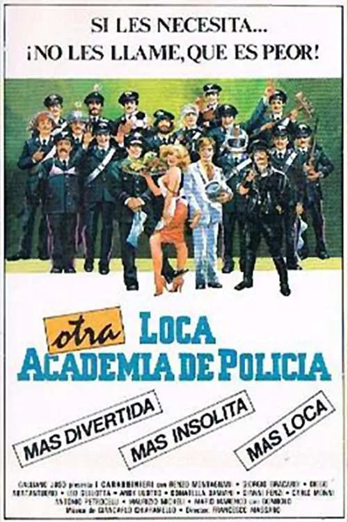 Giorgio Bracardi interpreta a Capitano Marchetti en Otra loca academia de policía