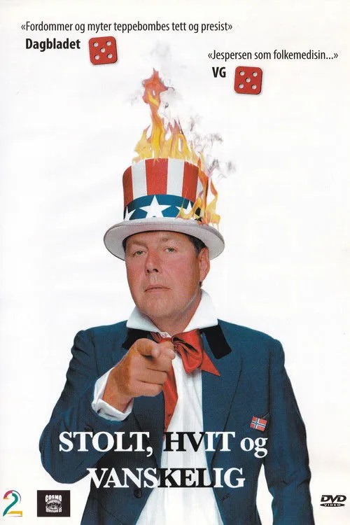 Póster de Otto Jespersen: Stolt, Hvit og Vanskelig