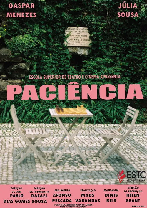 Gaspar Menezes interpreta a Rapaz en Paciência