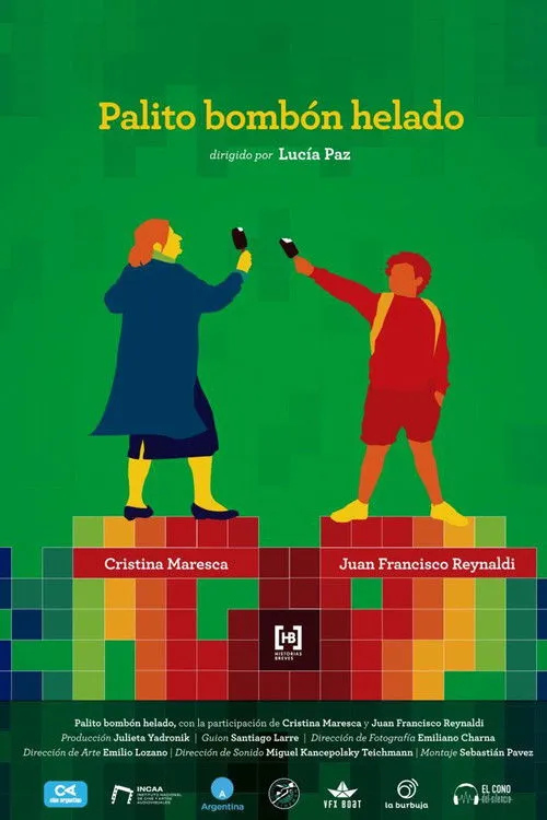 Póster de Palito bombón helado