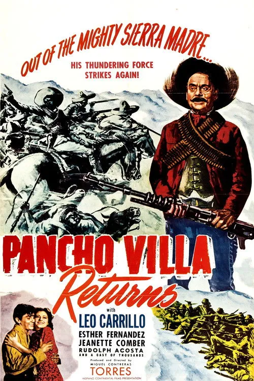Rafael Alcayde interpreta a Serpio Reyna en Pancho Villa Returns